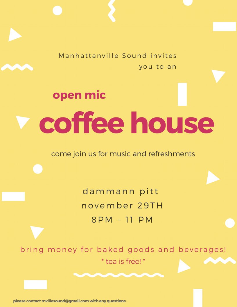 MvilleSound's tweet photo. Come join us Wednesday, November 29th! 🎶 https://t.co/mAMx8s13Q2