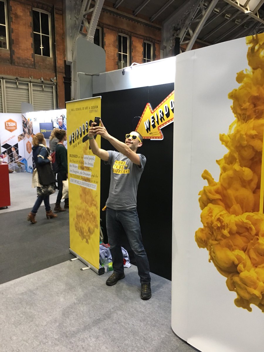 HUBdesignstudio's tweet photo. Hull school of art and design are at the centre of Hull’s creative community and they dare to be different!! #hsadhull #hsad #hull #awesome https://t.co/vfE1a5SV3f