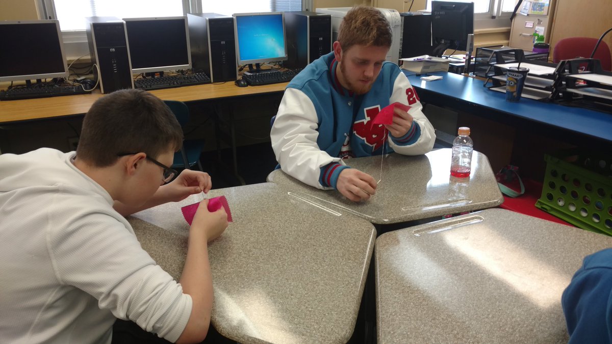 The Adulting Explore class learned how to sew buttons today! #explore #adulting #jcdpride