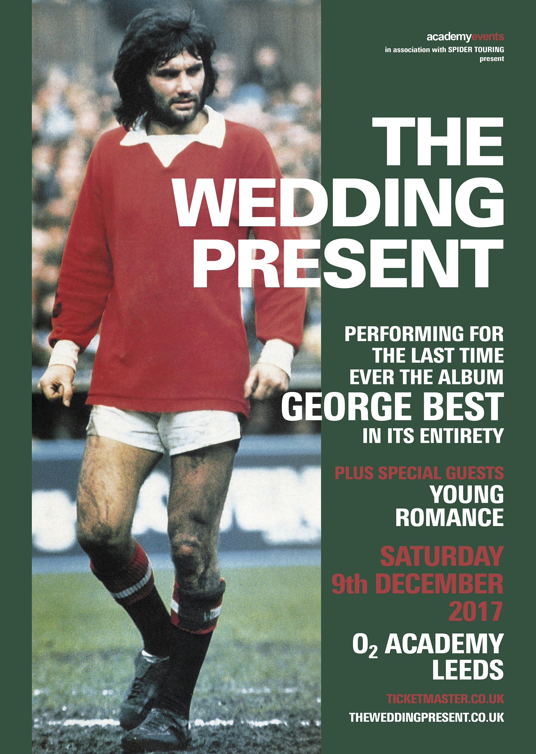 The wedding present george best online