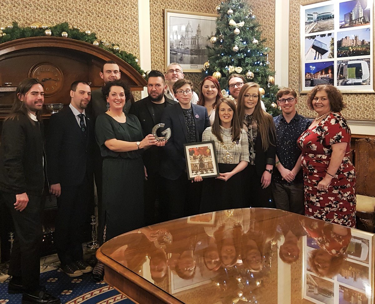 The dates for Belfast Pride 2018 have been officially launched by the Lord Mayor of Belfast, <a href="/NualaMcAllister/">Nuala McAllister MLA</a> at Belfast City Hall last night. It's time to get planning and booking your leave or your trip! #bproud2017#bproud2018 #WeAre2023