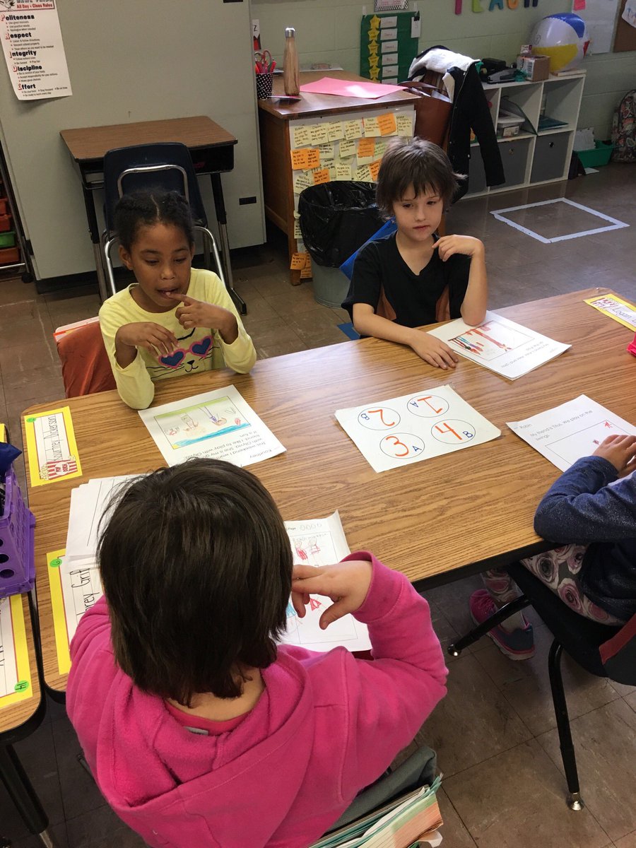 katiehible114's tweet photo. We had a little publishing party today in 1st grade! Students were excited to share their pieces with their table teams! #timedroundrobin #kagancooperativelearning #thebakerbunch https://t.co/EMSts63VS4