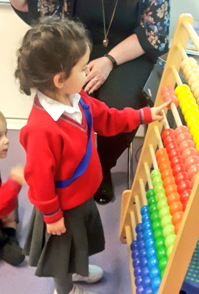 ysgolbrynhedydd's tweet photo. #YBHNURSERY taking turns using the abacus to practise our counting skills #morningclass #DIAIUTF #YBH #mathsinclass #countingskills #abacus https://t.co/EfLpoietkM