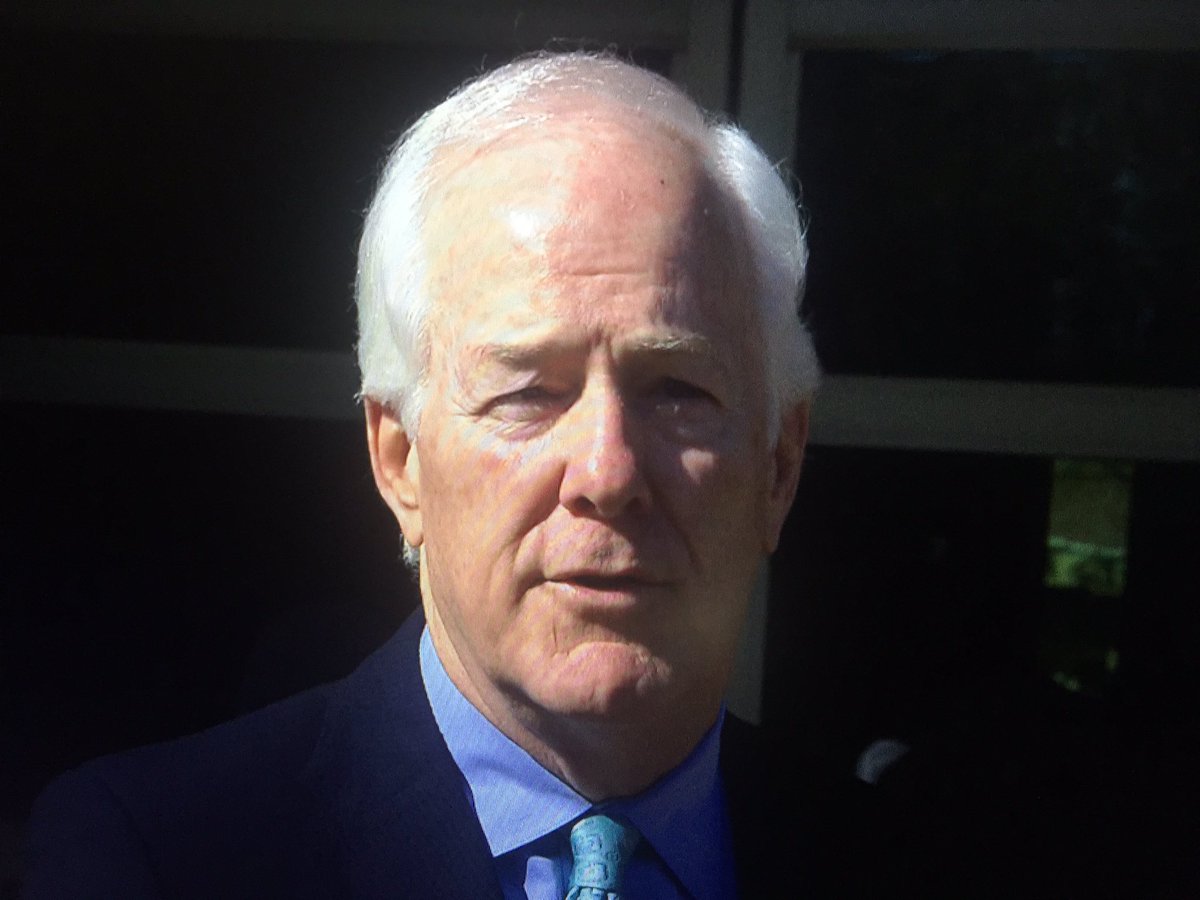 Why is John Cornyn sharing links from Daily Kos?