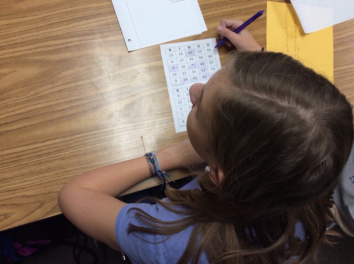 HopkinsIlten's tweet photo. Turkey bingo! Happy Thanksgiving break, NJH! https://t.co/44CLrbf8iG