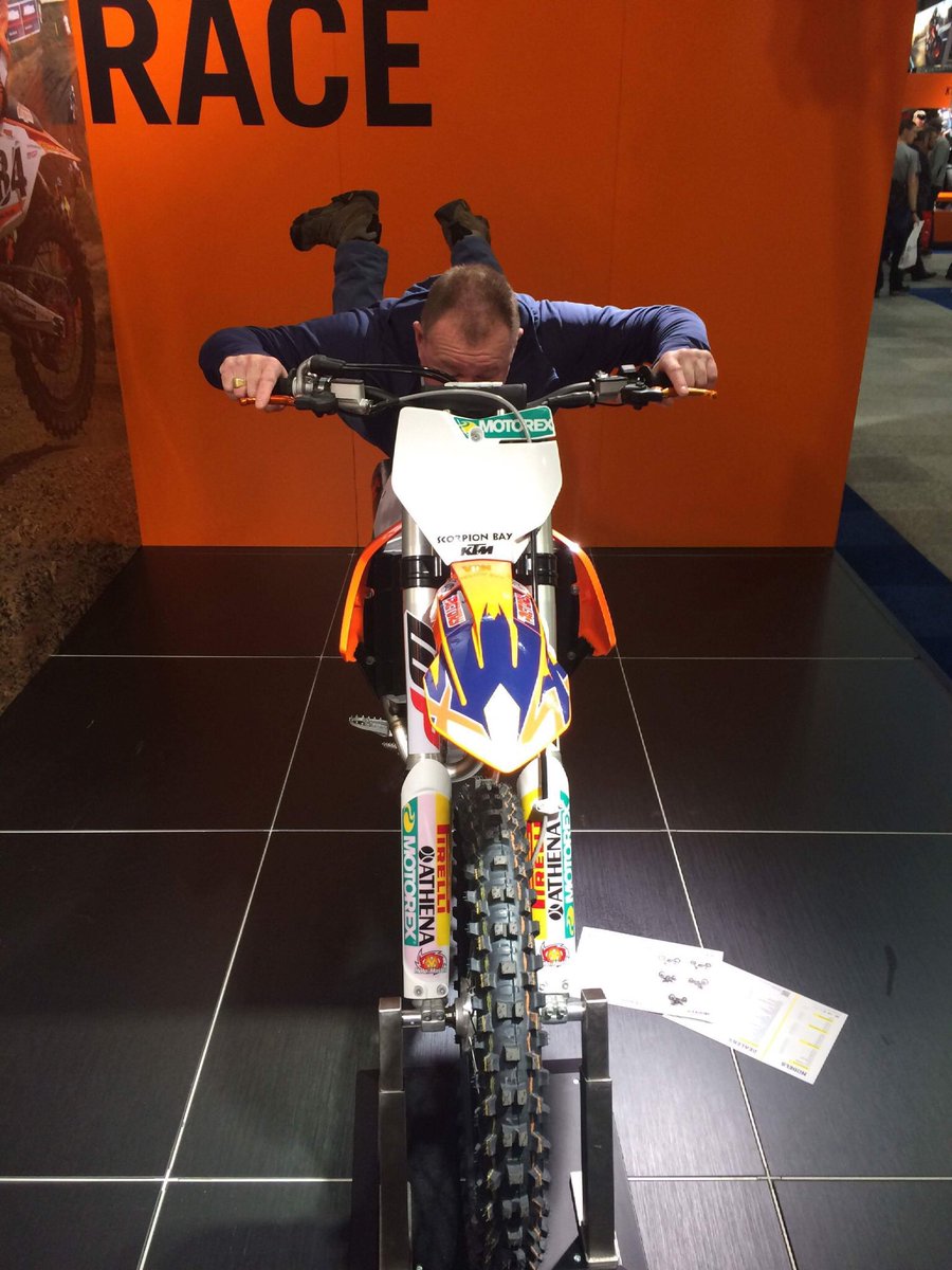 ccoleman1968's tweet photo. @KTM_UK #KTMFACE https://t.co/8wCC3fEH1z