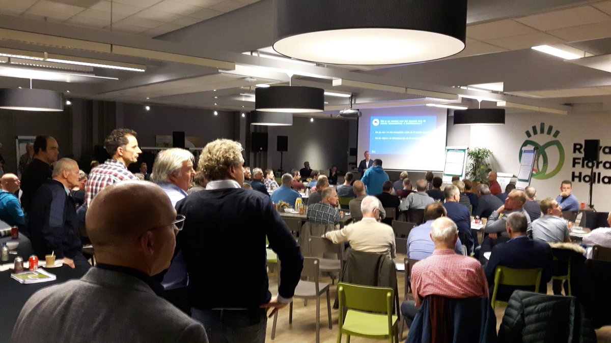 Was een prima regiobijeenkomst <a href="/FloraHolland/">Royal FloraHolland</a> <a href="/Aalsmeer/">aalsmeer</a> Leden gaan steeds meer mee in de inhoudelijke discussie over de toekomst. En laten de kleine frustraties steeds minder klinken. Goede ontwikkeling!