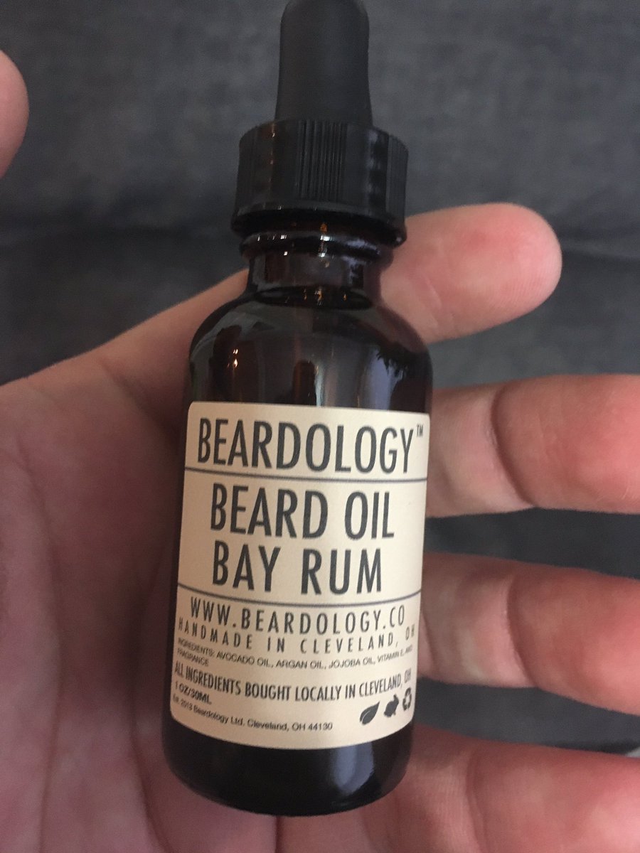 .<a href="/BeardologyCLE/">Beardology</a> is my favorite beard oil. It makes my beard feel and smell nice. Highly recommended!