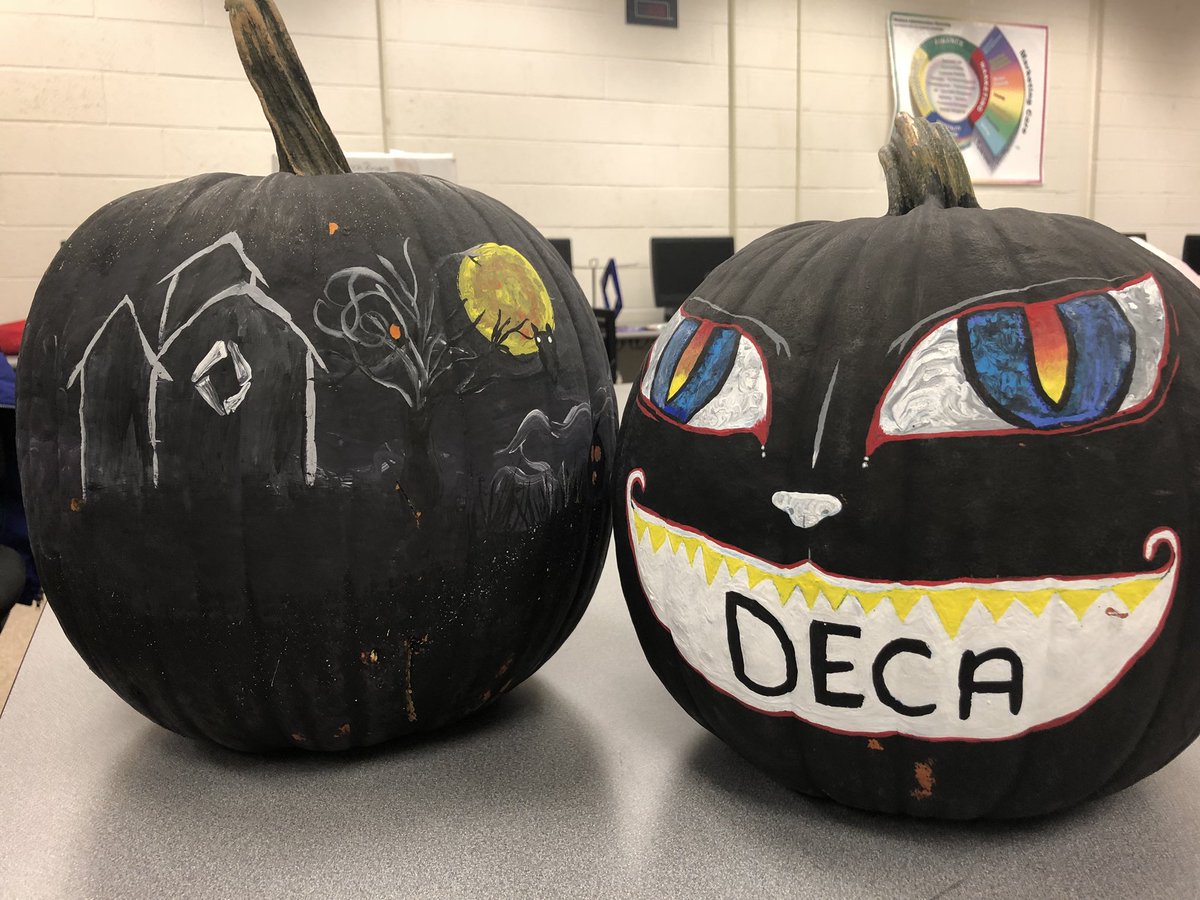 #DECAmonth Day 21: Our best DECA project would have to be our pumpkins!