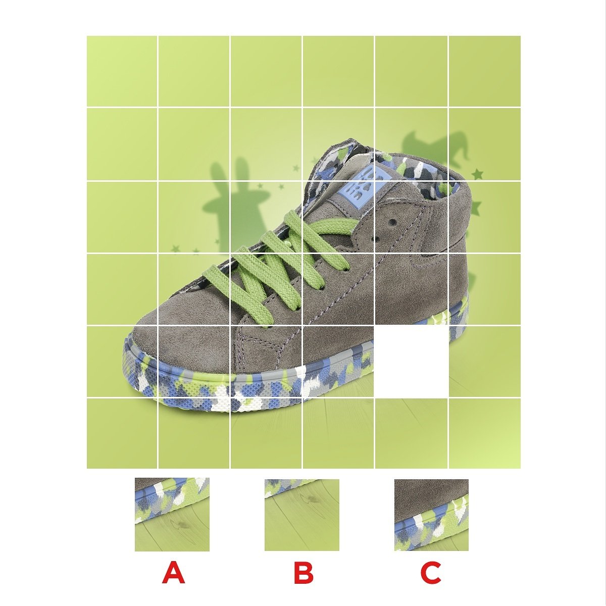 Vaya, parece que nos falta una pieza para encajar este puzzle... ¿cuál creéis que es la opción correcta? ;) 
Ref. Modelo -> 171660-B
#garvalin #niñosquesonniños