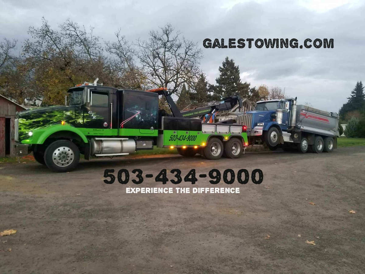 GalesTowing's tweet photo. Check out our Heavy Wrecker wrap! Matches the Fleet now! #heavywrecker #towingmcminnville https://t.co/czly9NHnbW