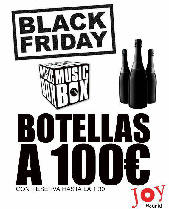 VIPListasMadrid's tweet photo. Nos unimos al #BlackFriday!!!! Este viernes en #JoyEslava #Madrid, los reservados a tan solo 100€!!!!!

📲609060679

#rrpp #Joy #fiesta #listasvip #entradasnochevieja #chicasgratis #reservadojoy https://t.co/OwEQXxZeJY