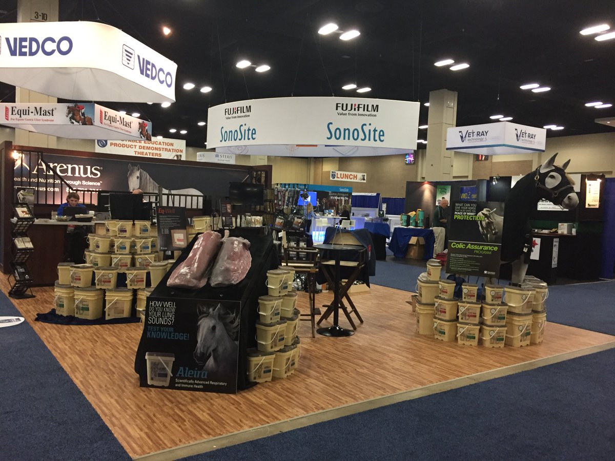 arenushealth's tweet photo. Thanks, @AAEPHorseDocs for a great event! Looking forward to #AAEP18. #Arenus #TeamArenus #EquineNutrition #EquineHealth https://t.co/PXzwWCNp5T