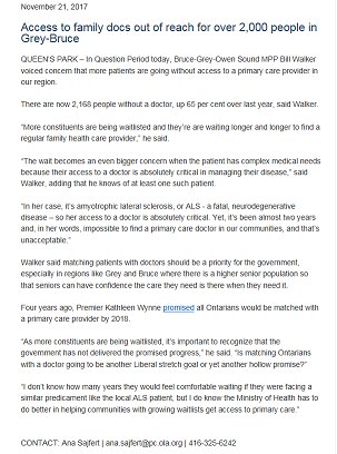billwalkerbgos's tweet photo. 2,000+ constituents without access to a doctor; waitlist grows 65% over last year #PoorAccess to docs persists despite Liberal promises to fix. My release https://t.co/HG4iuPD7GB https://t.co/MXPZhljZgu