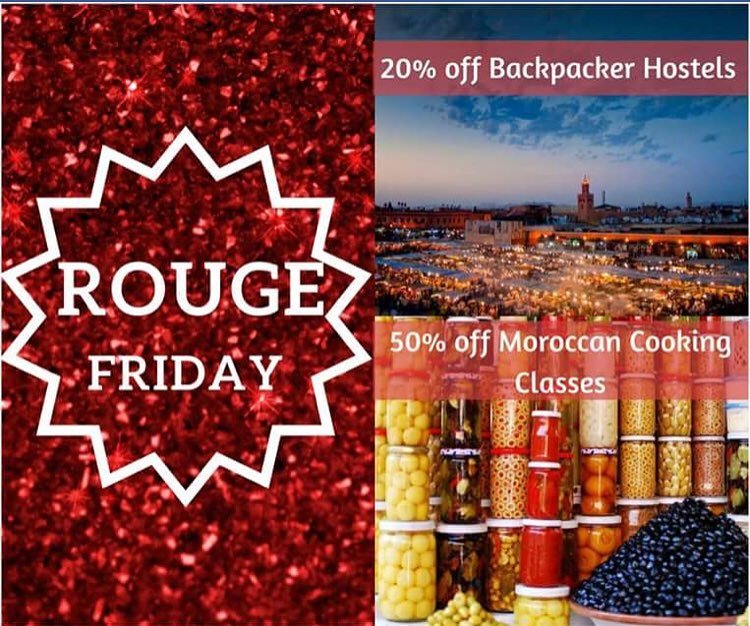 franatha76's tweet photo. Don't want to buy a washing machine or TV? Move from 'Black' to 'Rouge' with the sale this Friday! ๐๐ฝ๐โค๏ธ #rougetravel #rougefriday #experiencenotthings #blackfridaydeals https://t.co/NPQgRaI6Yk https://t.co/8kKkT1hzvk
