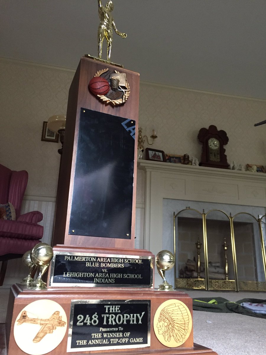 CoachTermini's tweet photo. Hey @BomberBBall and @LASDAthletics looking forward to reviving the 248 Trophy tradition on Dec 8! It will be the 171st game in our series. #TipoffGame #GoBlueBombers https://t.co/6kKrU6TD2O
