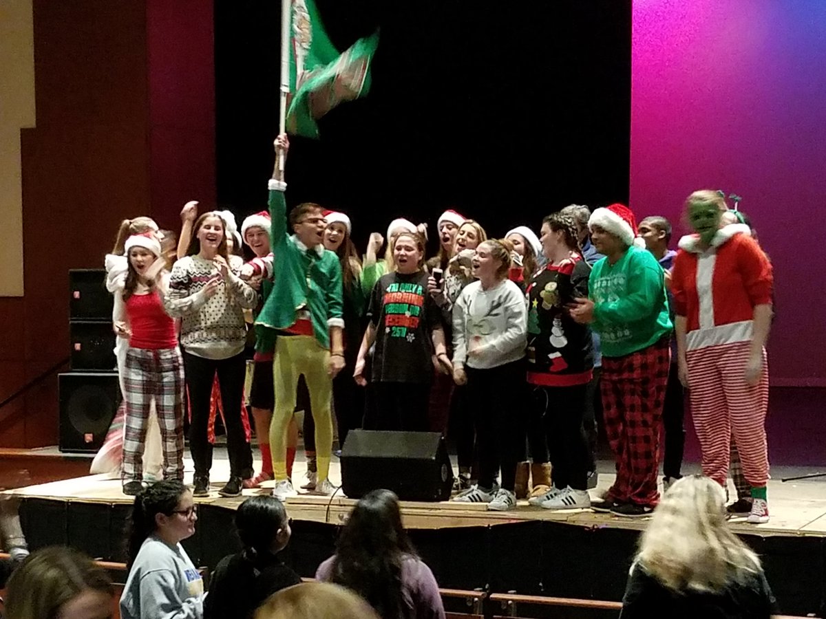 CherryHillWest's tweet photo. The Lip Synch winners celebrate! https://t.co/Uke48LBioc