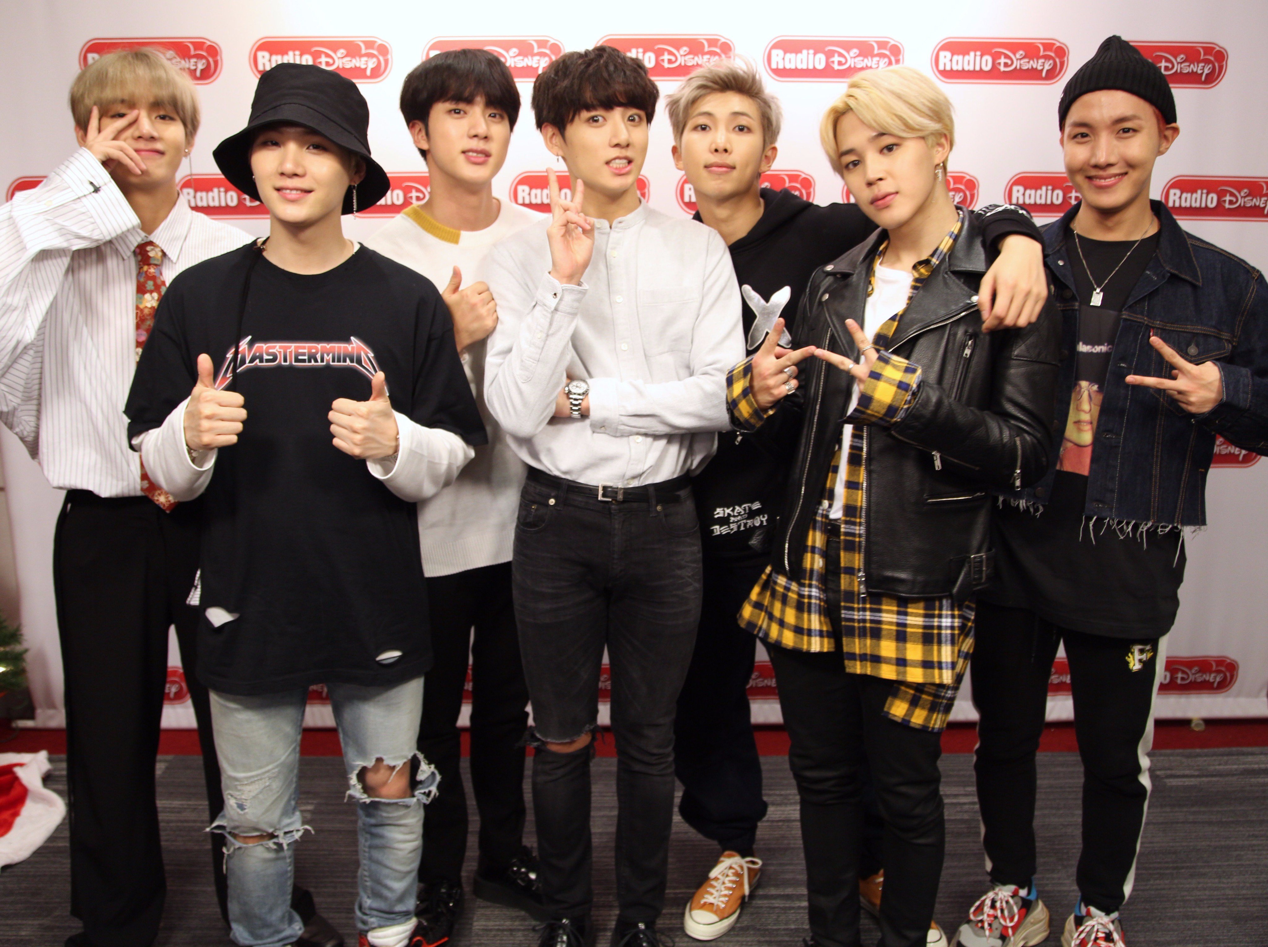 Бойбенда BTS