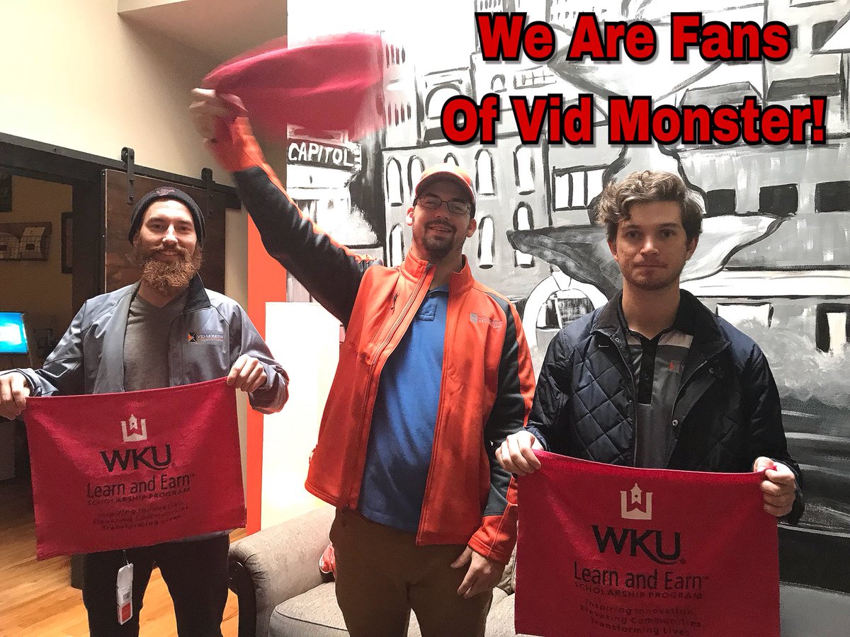 commcoders's tweet photo. We caught some of the crew at Business Partner’s @vidmonsterpro today! Thanks for being one of our faves!
#wkulearnandearn #wavesforfaves #vidmonster https://t.co/7wj7KLV61X