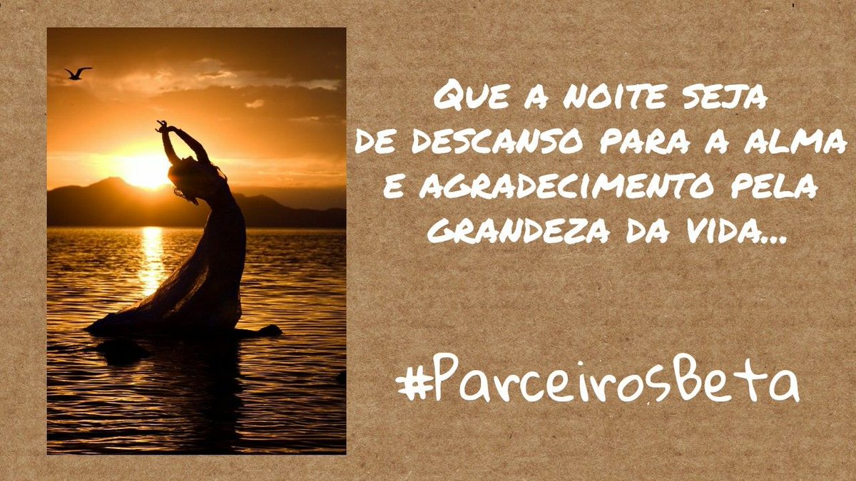 #ParceiroBeta <a href="/ParceirosBeta/">#PARCEIROSBETA OFICI</a> #BetaSegueBeta #BetaAjudaBeta  Uma boa noite repleta de carinho…😊
Uma boa noite recheada com muita fé…🙏
Uma boa noite imensa com afeto… Durma bem!!