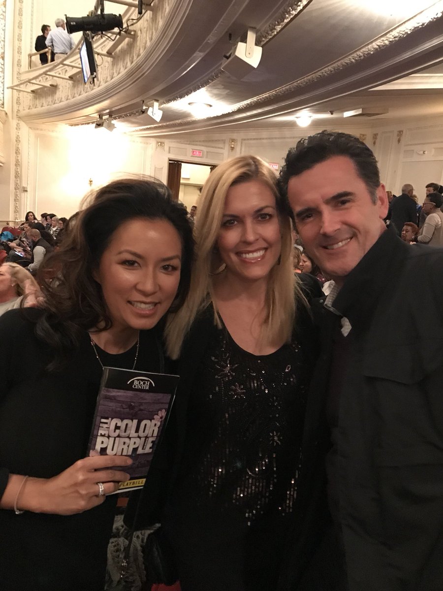 TonyaMezrich's tweet photo. Opening night at #ColorBostonPurple with @LuxeTiffany @JetsetJB @benmezrich https://t.co/5ffa1ZL0l6