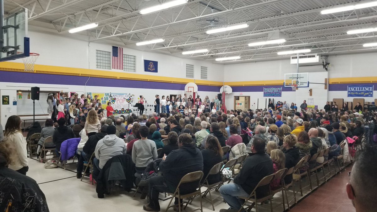 Great turnout and great performance by Gussner 4th and 5th graders. Outstanding job students and a big tip of the hat to <a href="/JoanKramlich/">Joan Kramlich</a> for leading the way. #wildcatpride