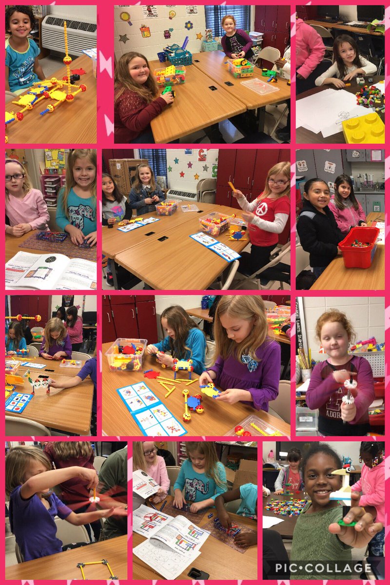jsharbin1's tweet photo. After reading "The Most Magnificent Thing," @BBCMES #GEMSJrClub used the #EDP to design their own magnificent creations! #GirlsInSTEM #STEAMGirlSwag @TCBOE https://t.co/ZxLFFk7xZl
