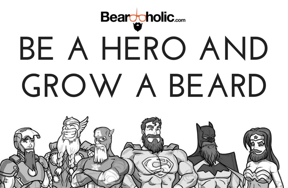 beardoholic's tweet photo. Be a Hero and
Grow a Beard
#BeardedHero #BeardPower https://t.co/HXjGdsu4Za