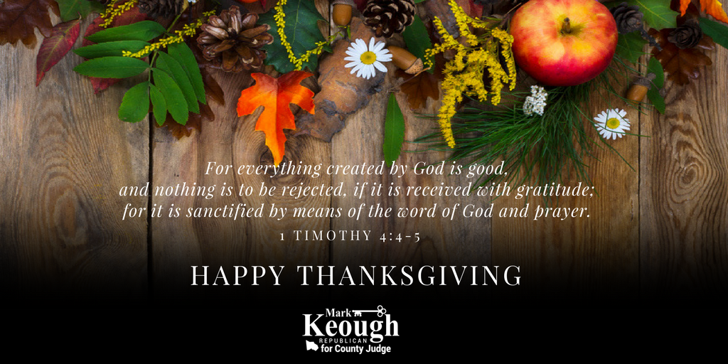 Happy #Thanksgiving! On this day, let's celebrate all the blessings God has bestowed on us.