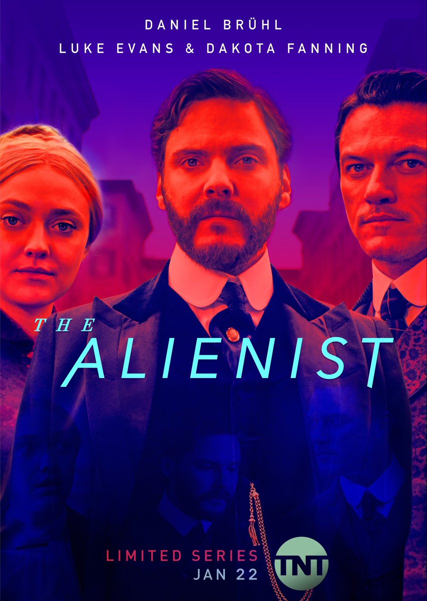 TheRealLukevans's tweet photo. He’s watching us. Right now. #TheAlienist on @tntdrama January 22. https://t.co/2njhpjV8A3
