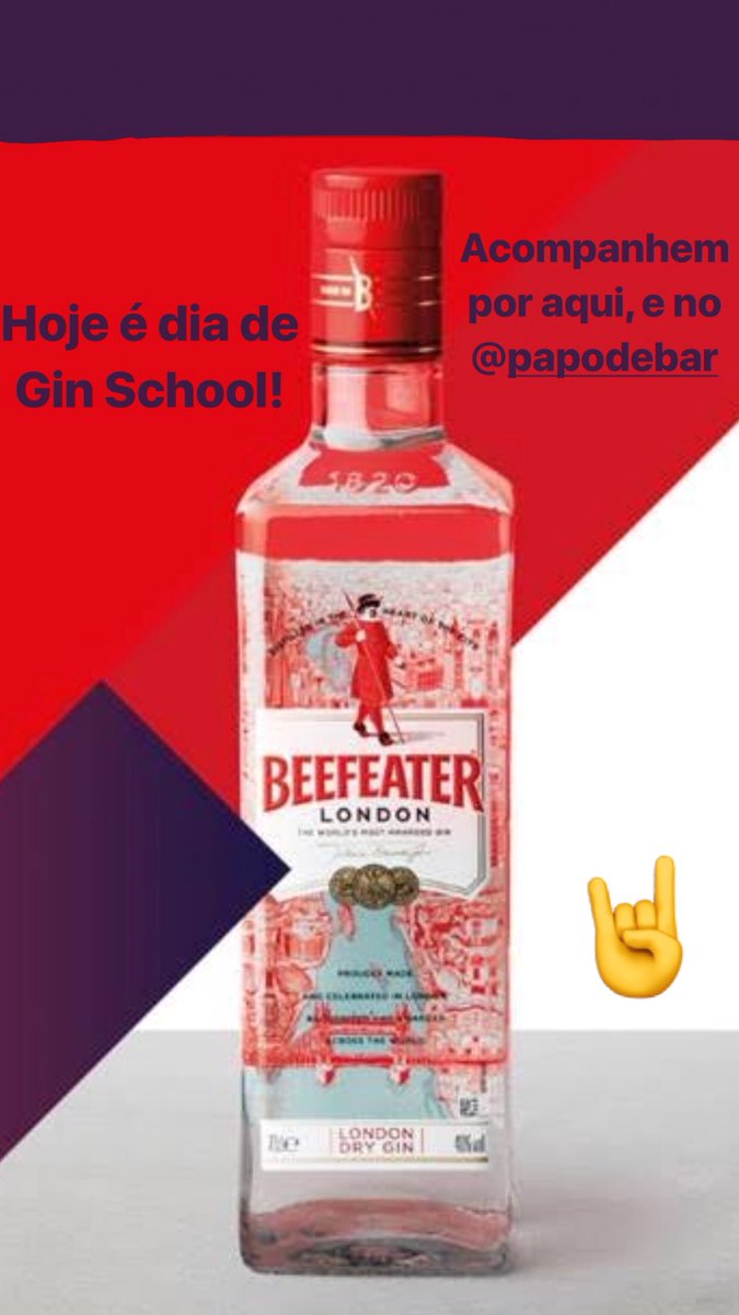 sanseverini's tweet photo. Hoje tem Gin School com Beefeater! 🖤 acompanhem nos meus stories e nos do @papodebar_ #estilopdb #imprensapdb #gin https://t.co/cAL0fhCrI3