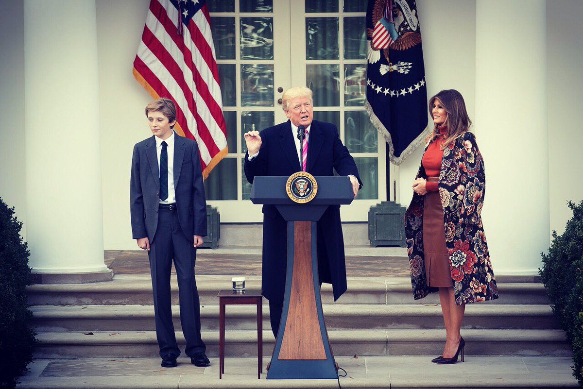 FLOTUS45's tweet photo. Congratulations to Drumstick on the pardon from @Potus ! We loved having you &amp; Wishbone at the @WhiteHouse. https://t.co/4KGKOVZGHq