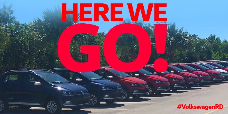 VolkswagenRD's tweet photo. Gracias Goldnet Rent Car por confiar en una aventura tan segura como el #Crossfox. 🚗#VW #VWIsCool #VolkswagenRD #Volkswagen #GoldnetRentACar https://t.co/PfKI60sg9I