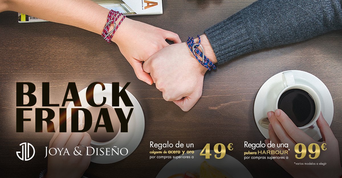 CCPlazaNorte2's tweet photo. ¡Los regalos de la promoción del Black Friday en @JoyaDiseno molan un montón! 😍 https://t.co/KABIVuAhDo