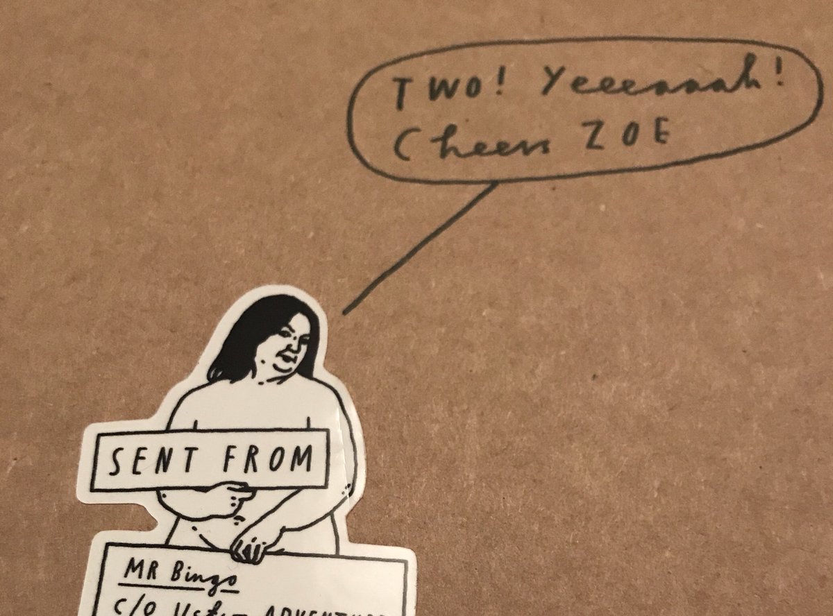 zjb's tweet photo. Thanks @Mr_Bingo came home to find this envelope to greet me. Let advent commence! https://t.co/Gf6zx8kH5p