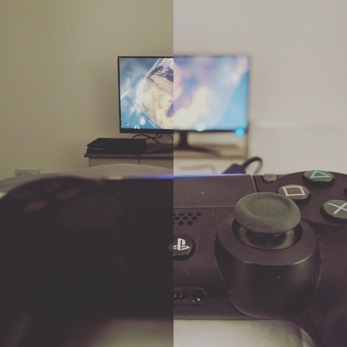 llexisRL's tweet photo. Me and my friend are now officially room-mates! We have an appartment together. Ending the moving in day by playing some Bloodborne in my new bed ๐ฎ๐๏ธ #probablyaddicted https://t.co/VSPa5xEdTY