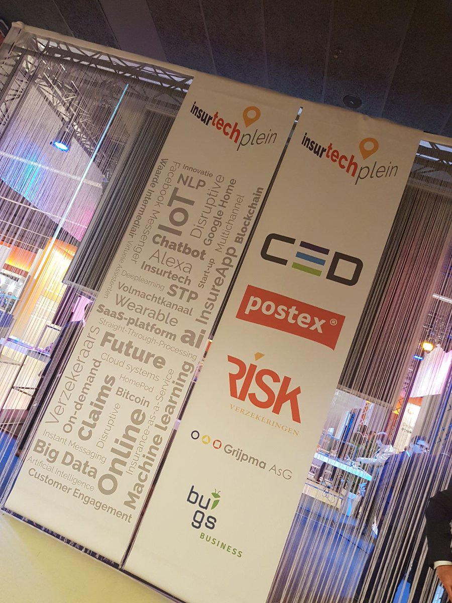 Signgraphics_'s tweet photo. Ontzettend trots om m'n ontwerpen te zien @CED_Europe #amdag 2017 #insurtechplein https://t.co/DWoy9Nbe3W