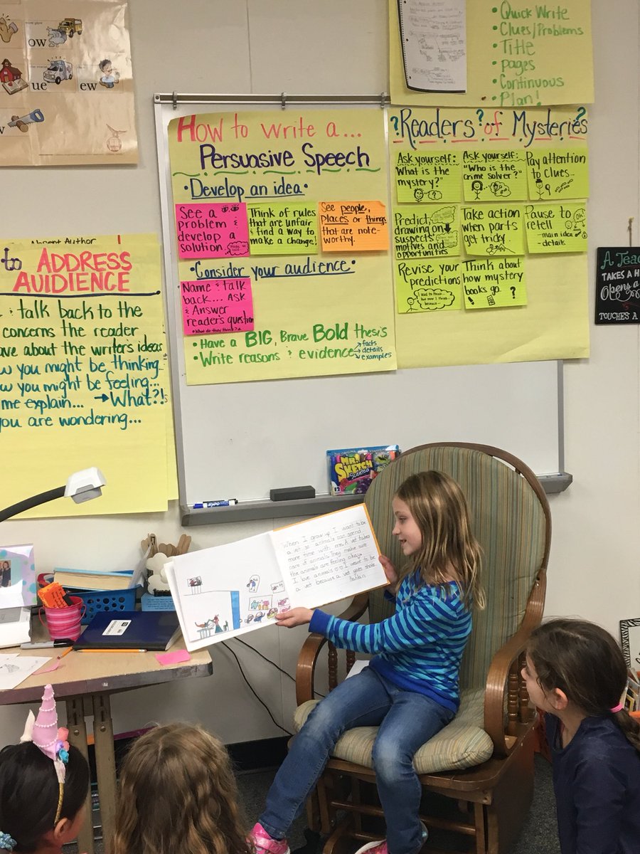 MrsKnetter210's tweet photo. Today Emma shared a very special book she made with a very special teacher in first grade! ❤️@BrittanyZellmer #RockOnWestwood #wdppride #relationshipsmatter https://t.co/Tq1mCACOkg