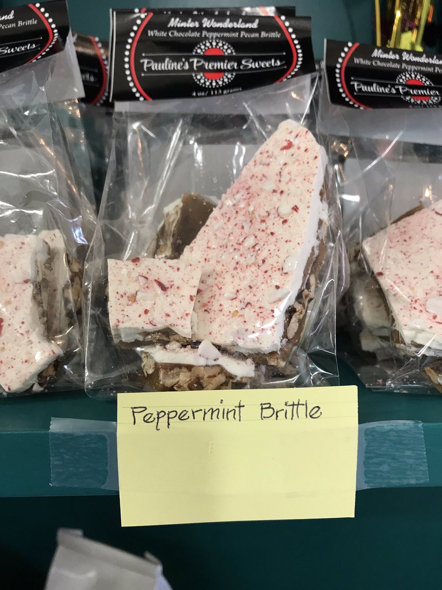 meneSweetSoCal's tweet photo. Get into the #givingspirit with #Pauline'sPrimerSweets. Pick up a bag or two of #Pecan/Peanut #Brittle
Here @Menesweet.  Ask for a sample! Tuesday-Saturday 11am-7pm @MagParkBurbank https://t.co/GcyzpSynsm