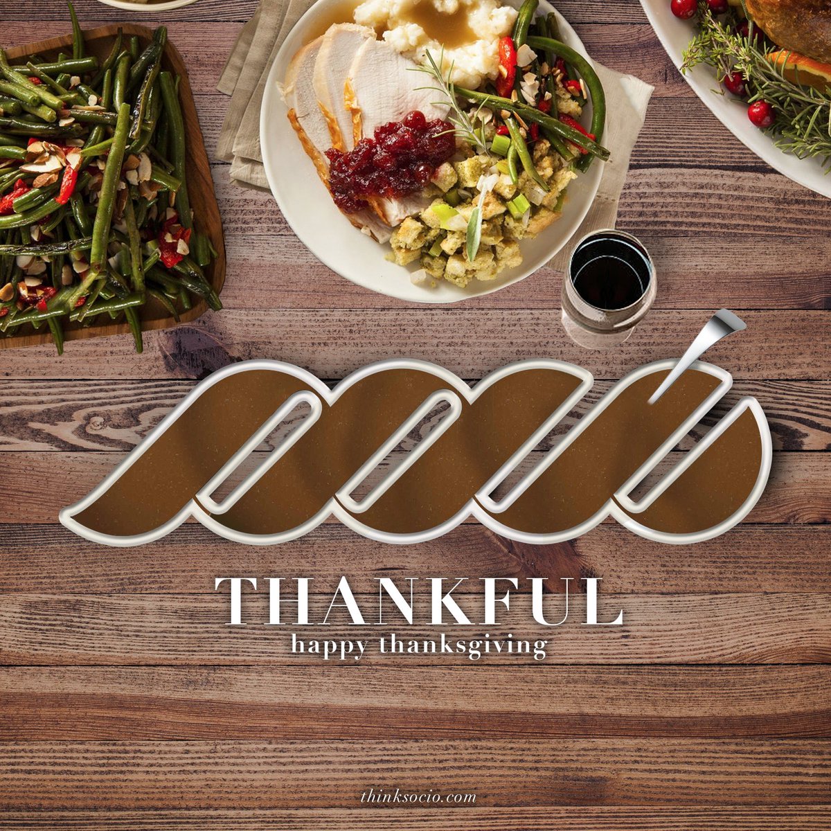 thinksocio's tweet photo. Clients, Partners &amp; Friends: Happy Thanksgiving from Socio #thinksocio #FirstLook https://t.co/Zxwt13RkOU