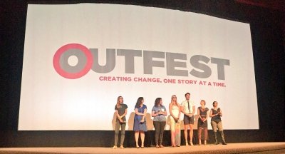 WomenFP's tweet photo. #almostadults LA première
#outfest #movie #lgbt #elisebauman #HBO #justingerhard #winnyclarke #moviecrew #moviecast #2016 #panel #premiere #LosAngeles https://t.co/32biRlMCEg