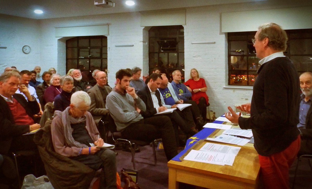 Bristol4Europe's tweet photo. Our very first AGM this evening in #Bristol with guest speaker #GeorgeFerguson. #StopBrexit https://t.co/RU4f68Zjc5