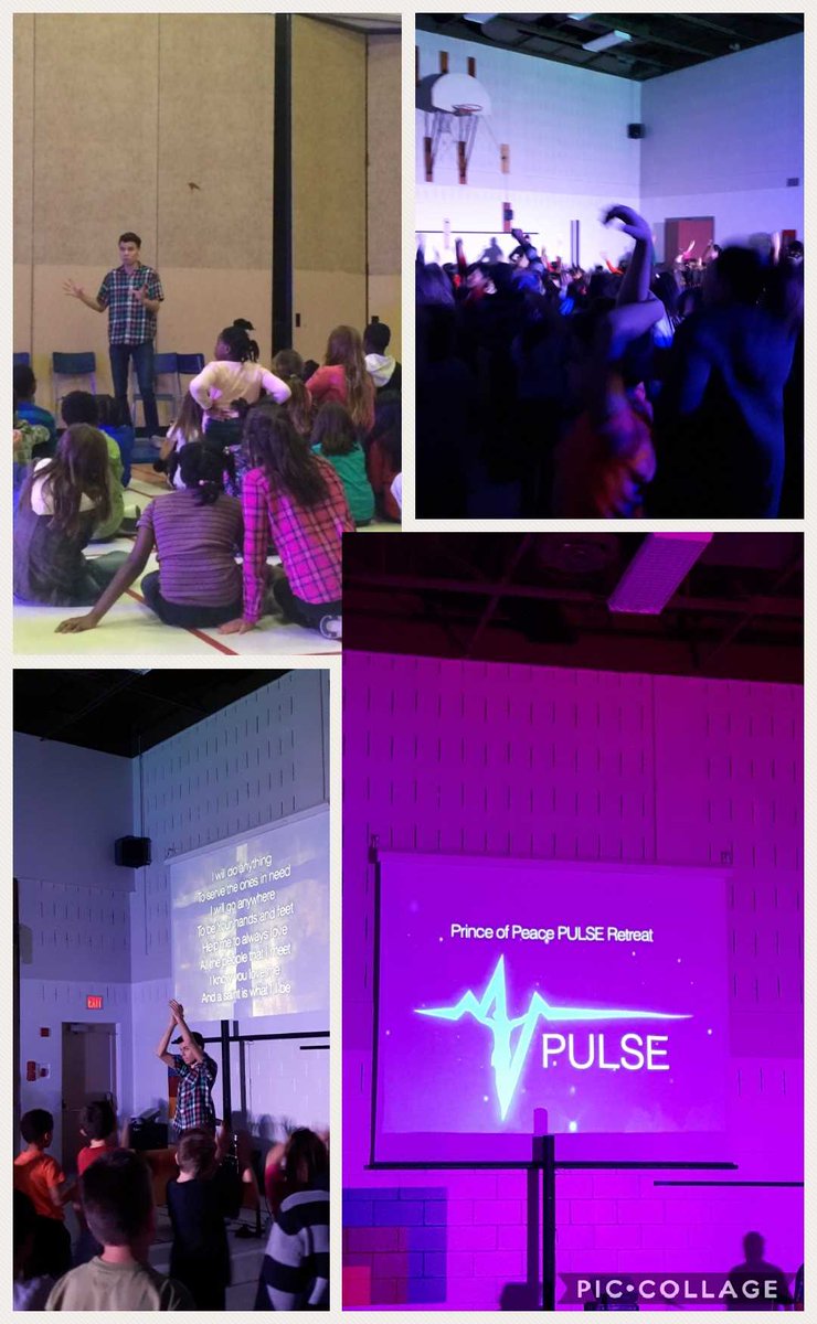 The students enjoyed an awesome Retreat day with @BeThePulse_ at @POPschoolOCSB #religion #music