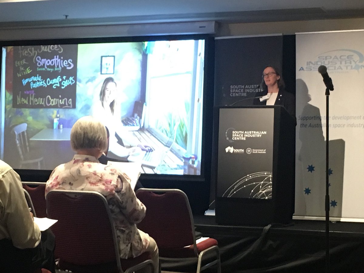 Dr.Sarah Pearce at 4th South Australia Space Forum #4SASF