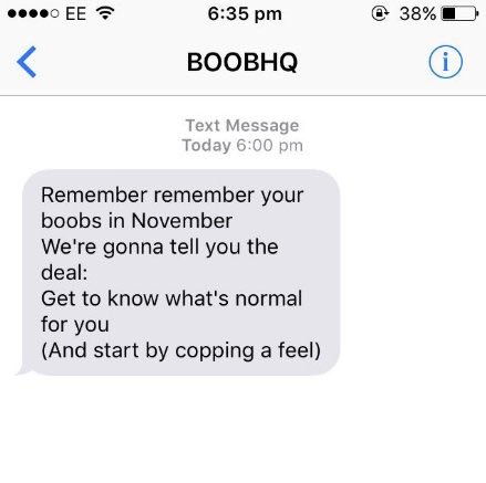 AttolloLingerie's tweet photo. Need a reminder to check yourself? Follow this link ๐๐ฝ๐๐ฝ https://t.co/OQGCWpm1sY for your cheeky nudge from @CoppaFeelPeople! Don't be shy, it could save your life ๐ #checkemtuesday #charitytuesday https://t.co/VdpnaOV1z7