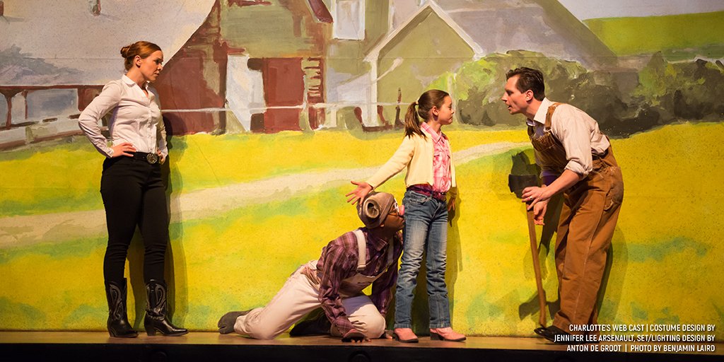 ABTHEATREPRJCTS's tweet photo. Coming to tonight's Annual Tweet Night?🐦 Share our images with the Hashtag, #ATPCharlottesWeb! Images for Tweet Night can be downloaded at https://t.co/RkXGTZHcid. Also, don't forget to check out our Charlotte's Web #SnapChat Geofilter!

📸 by @Benjamin_Laird
🐖🕸️🕷️ #YYCarts https://t.co/FwJ93O0UvL