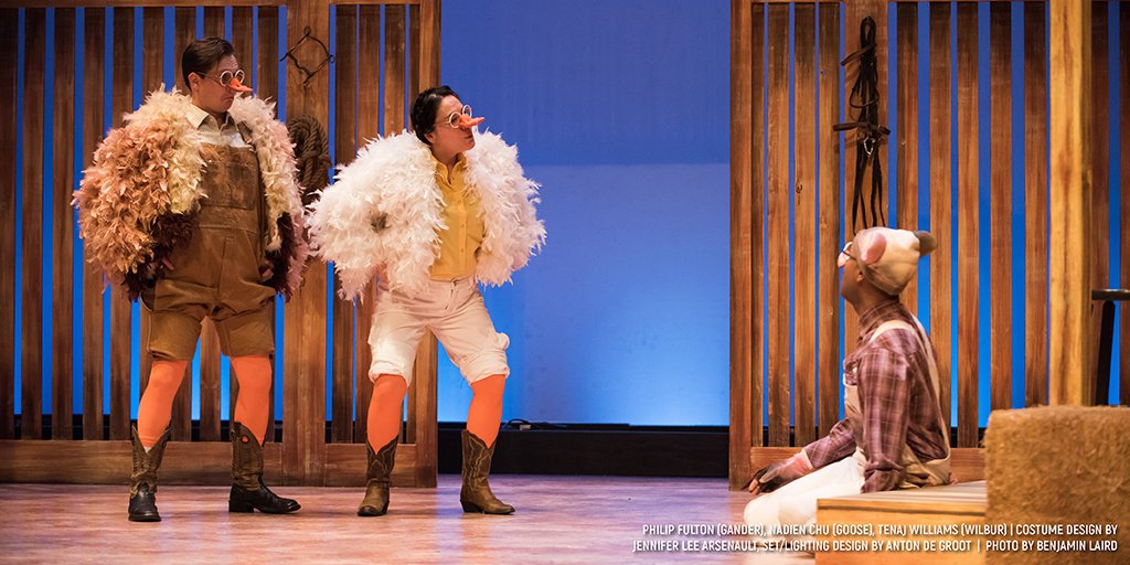 ABTHEATREPRJCTS's tweet photo. Coming to tonight's Annual Tweet Night?🐦 Share our images with the Hashtag, #ATPCharlottesWeb! Images for Tweet Night can be downloaded at https://t.co/RkXGTZHcid. Also, don't forget to check out our Charlotte's Web #SnapChat Geofilter!

📸 by @Benjamin_Laird
🐖🕸️🕷️ #YYCarts https://t.co/FwJ93O0UvL