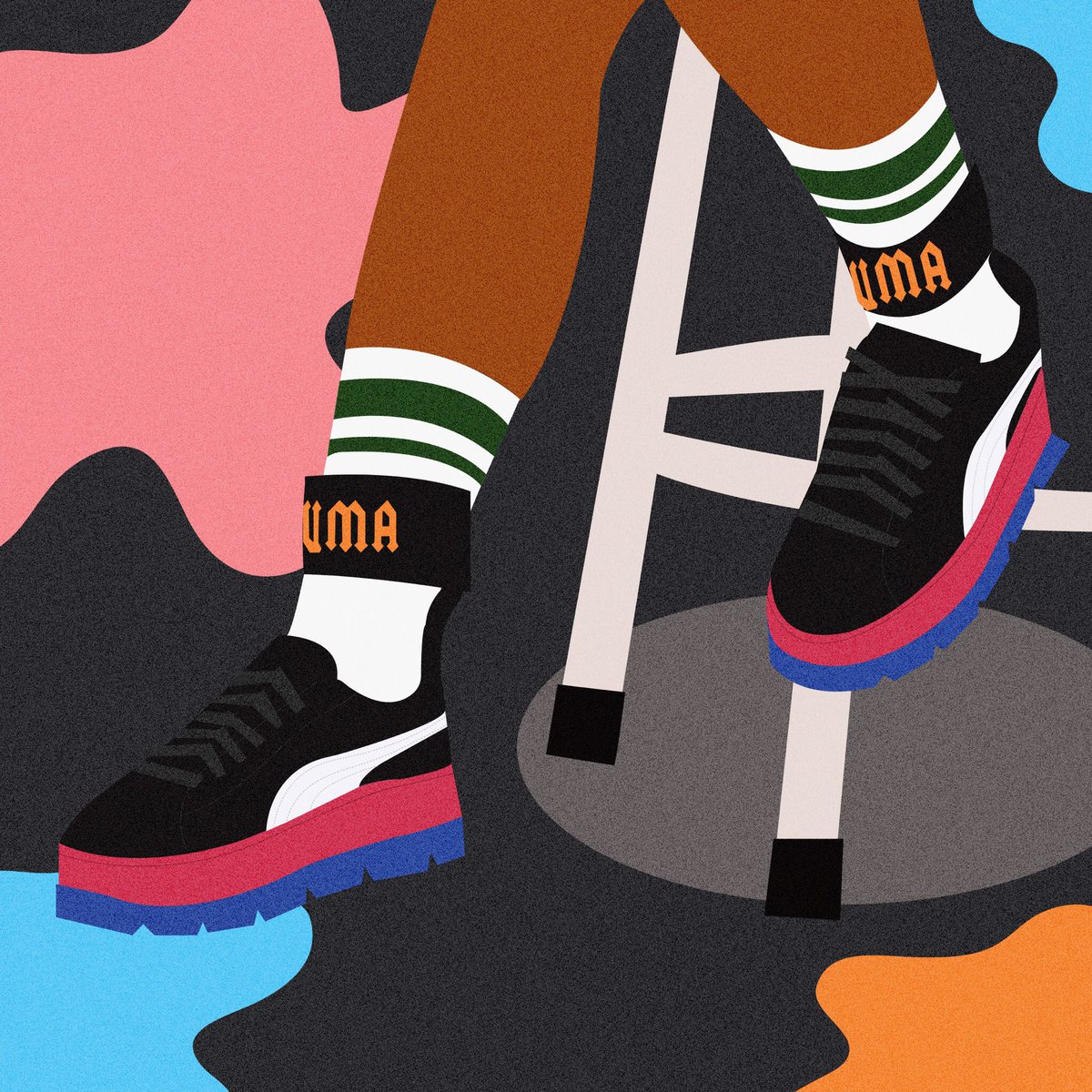 _SoleSense's tweet photo. Our interview w/ artist & dope sneaker chick @SoLaciLike drops tomorrow ๐ #SheGotSole #StayLaced https://t.co/RnwpoE7yWd