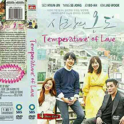Temperature of love - Kim jae Won- 4disc, tamat. Romance-comedy. (IDR. 28.000)