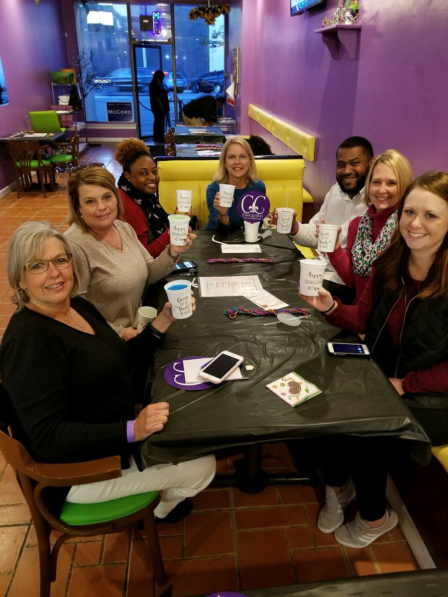 childprotectinc's tweet photo. You know you have a cool staff when we go to CC’s Daquiri’s for work #Friendsgiving https://t.co/FbHWZu8LQJ